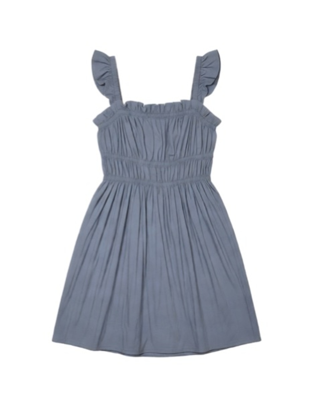 NWOT ASOS Women’s Blue Ruffle Strap Summer Dress